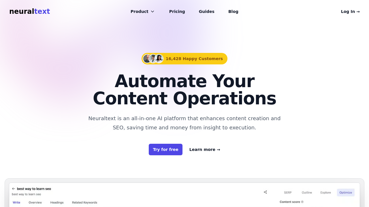 NeuralText screenshot