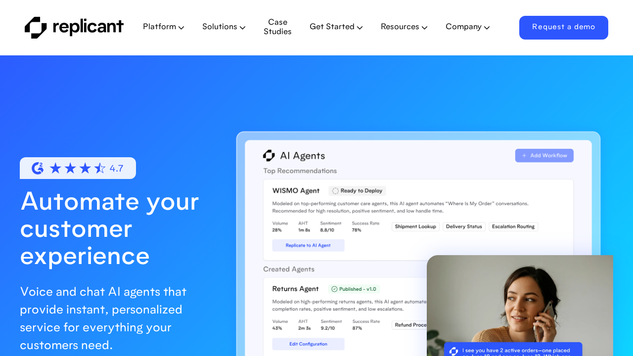 Replicant screenshot