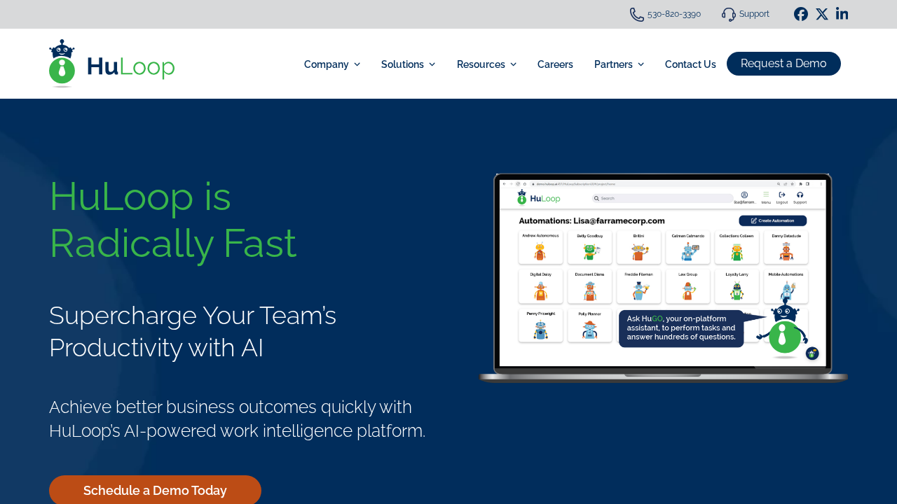 HuLoop Automation screenshot