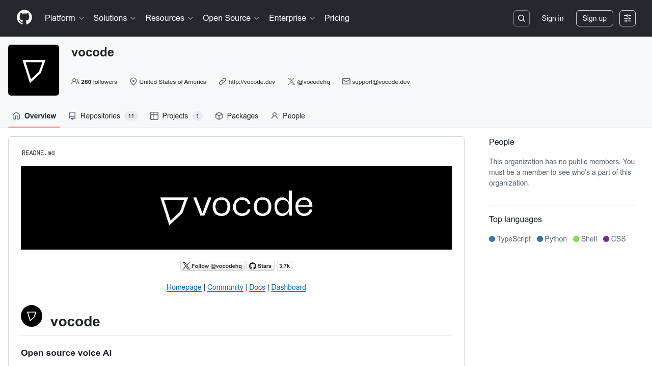 vocode screenshot