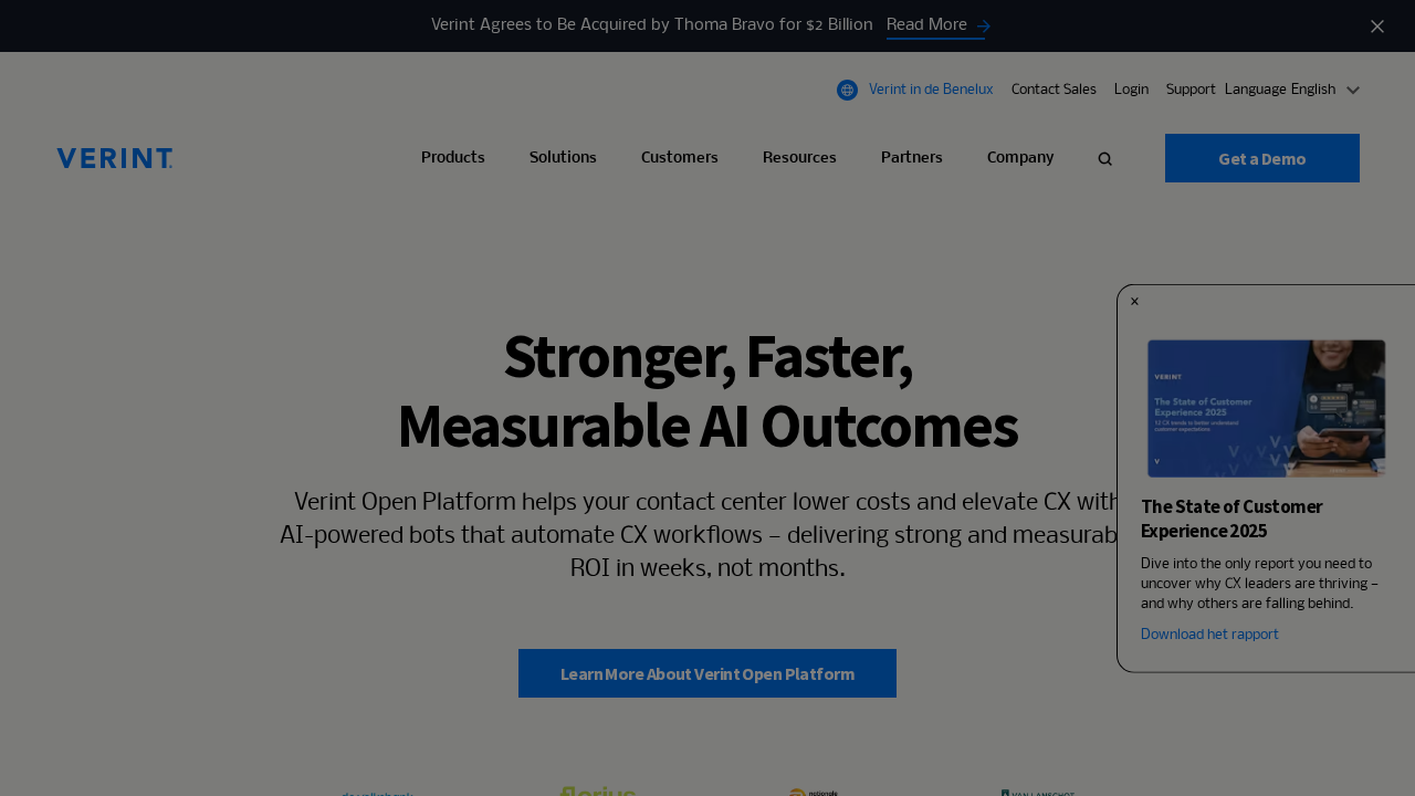 Verint Da Vinci™ AI screenshot