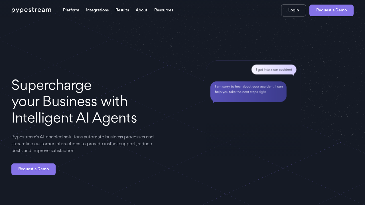 Pypestream screenshot