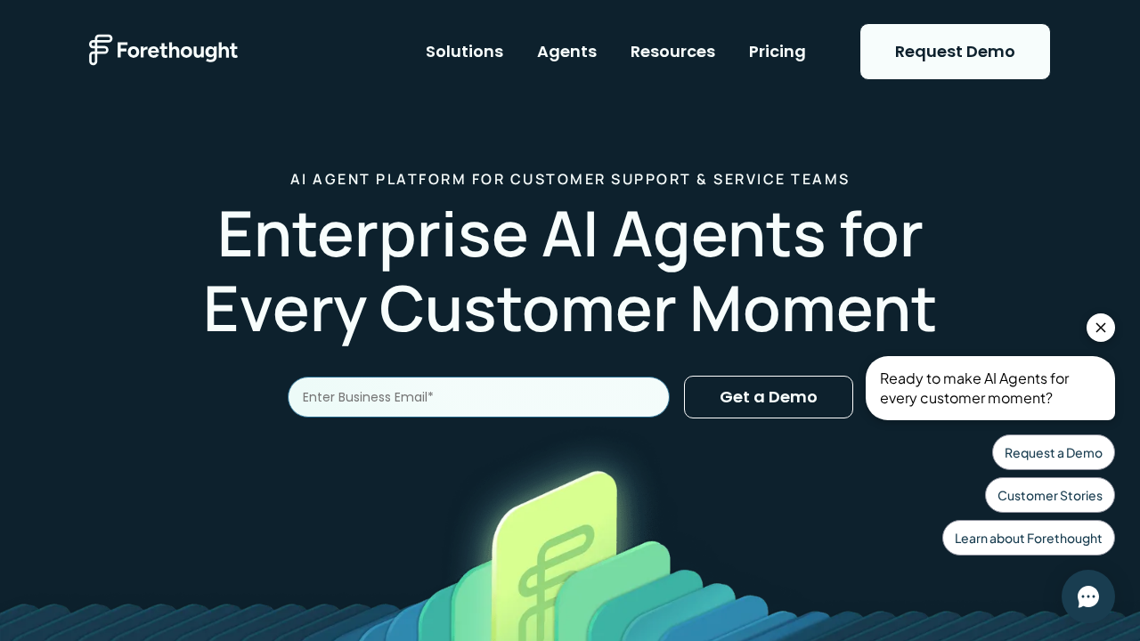 Forethought screenshot