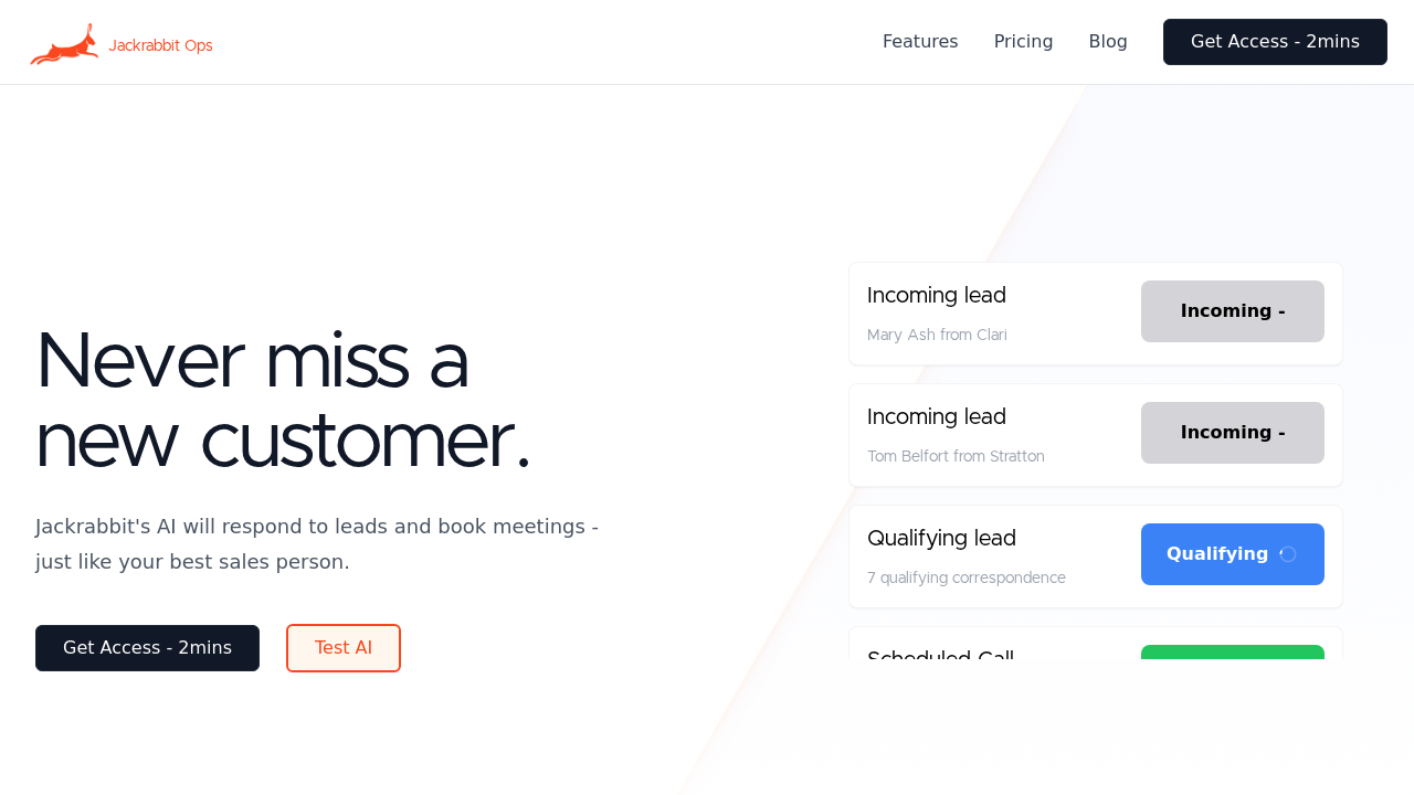 JackRabbit Ops screenshot