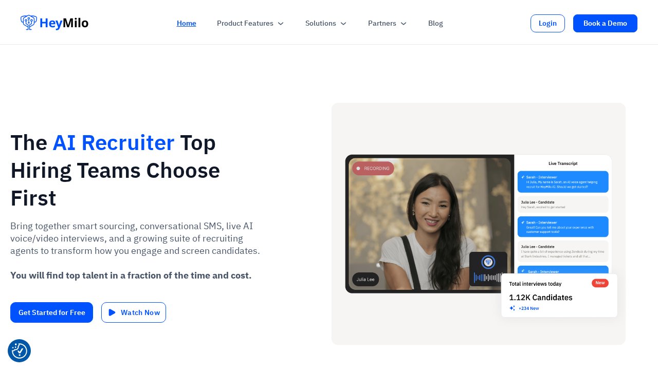 HeyMilo AI screenshot