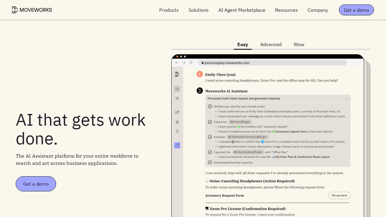 Moveworks screenshot