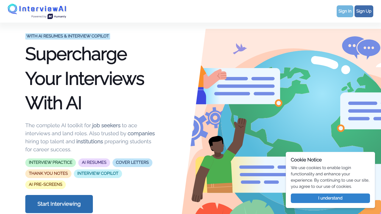 InterviewAI screenshot