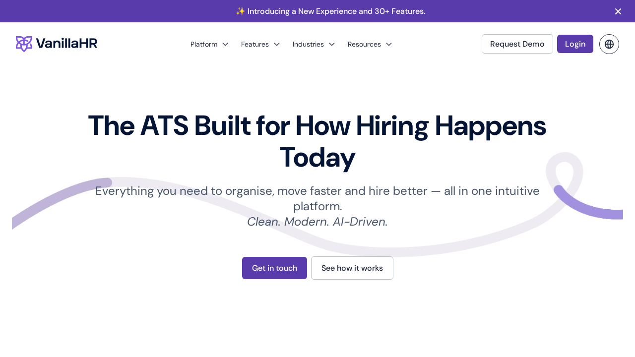 VanillaHR screenshot