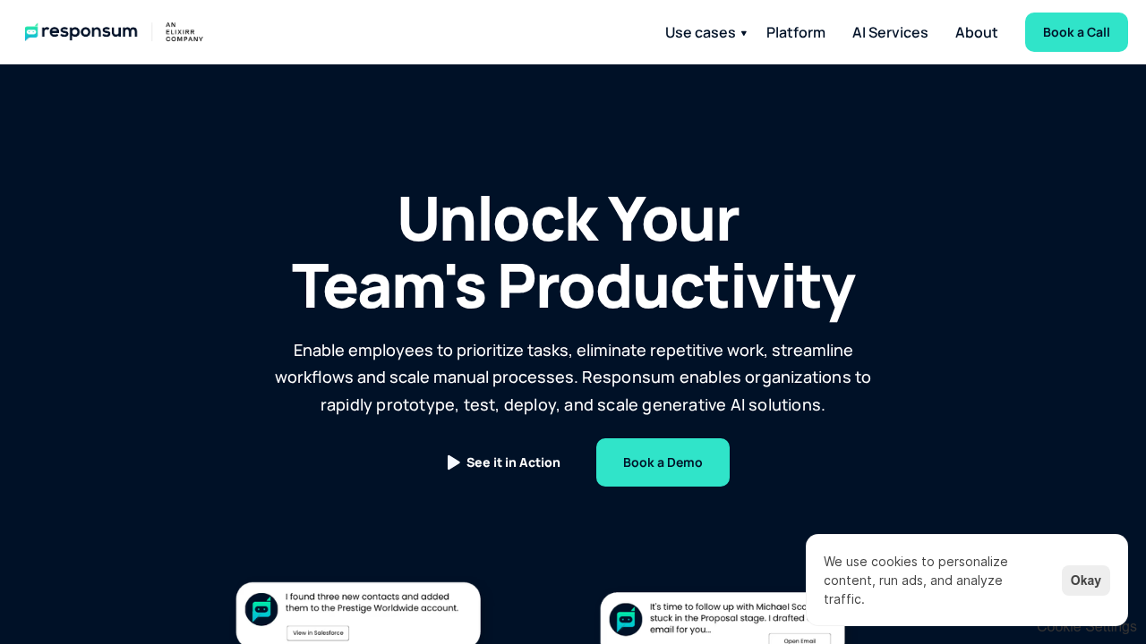 Responsum screenshot