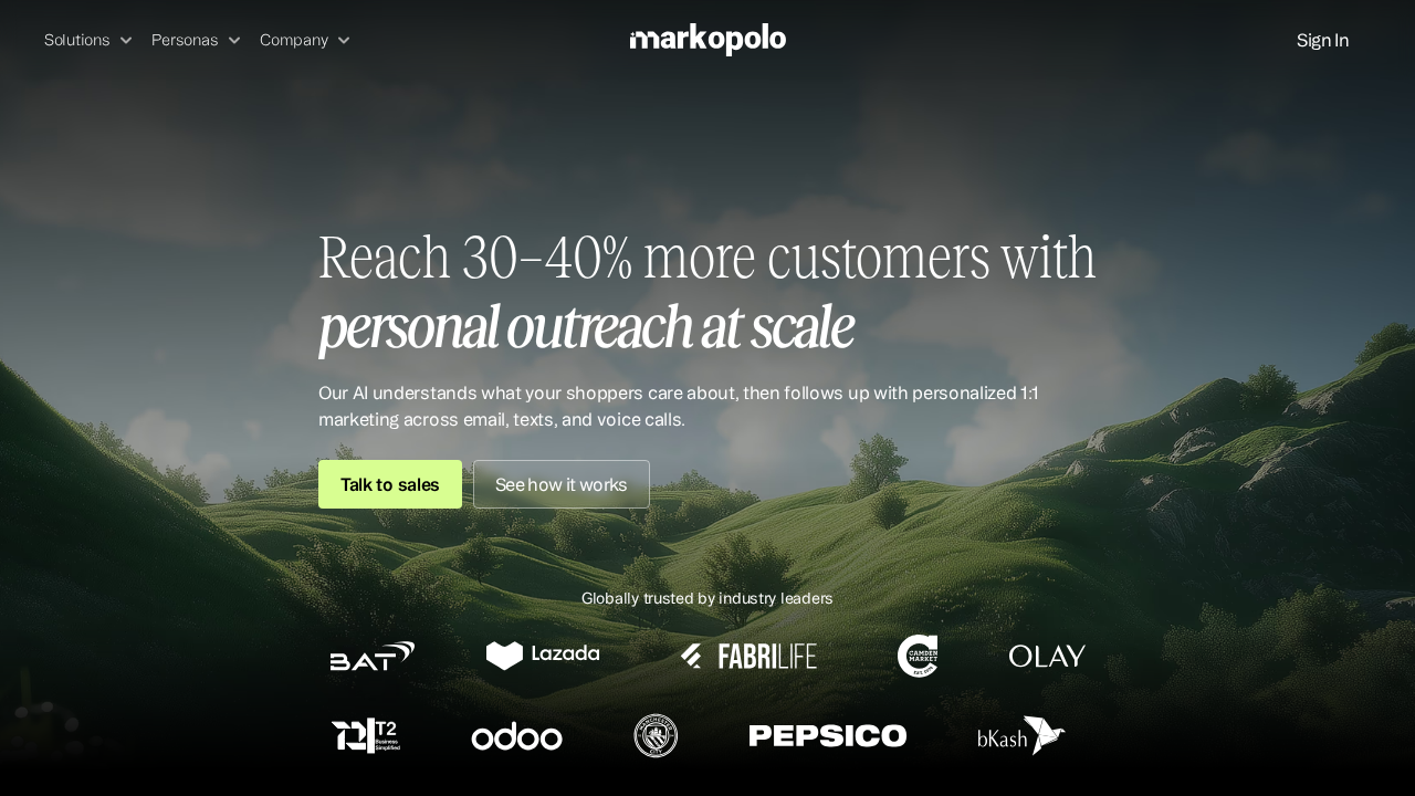 Markopolo screenshot