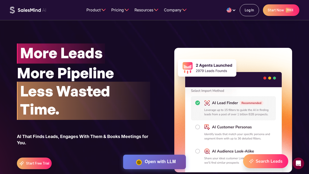 SalesMind AI screenshot