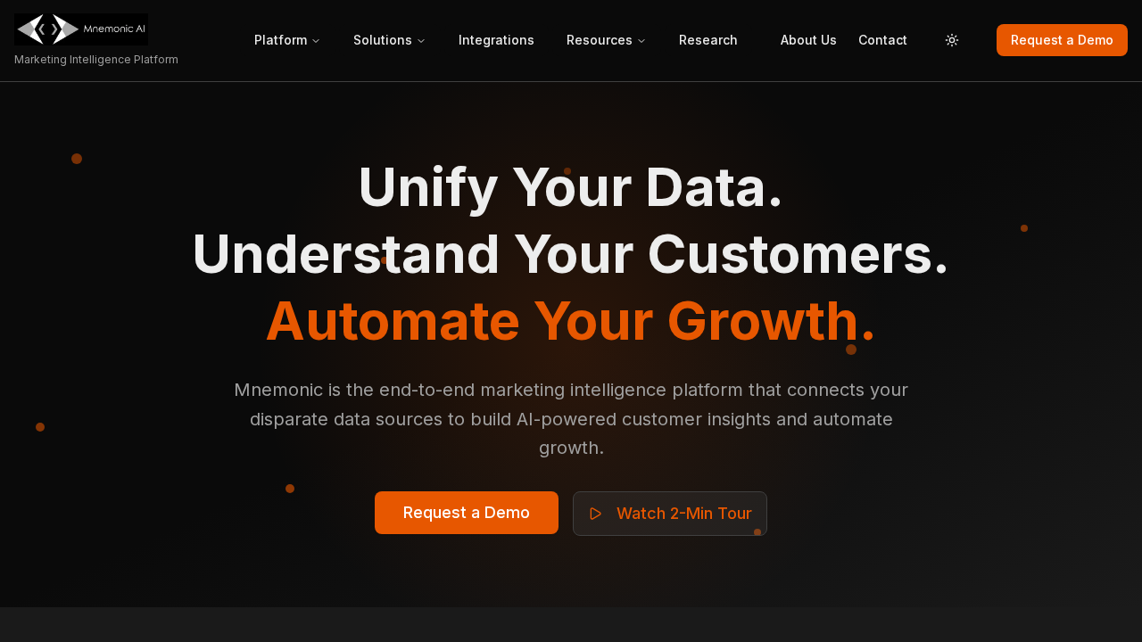 Mnemonic AI screenshot