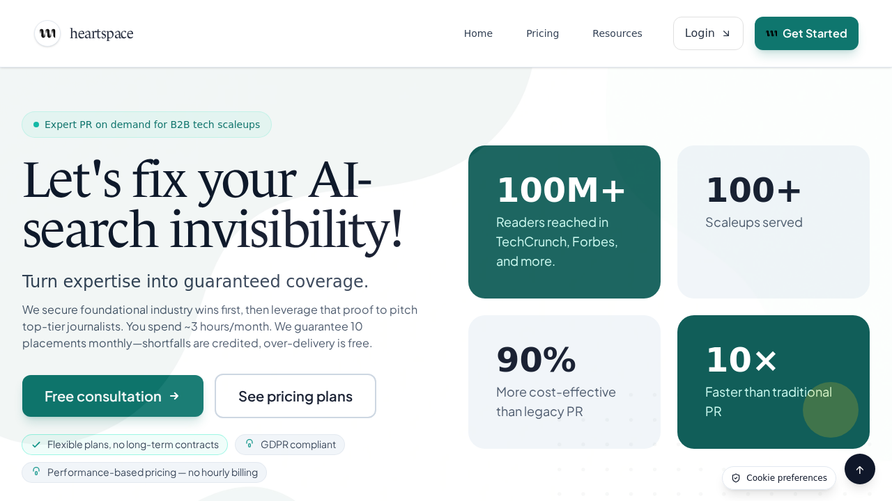 Heartspace screenshot