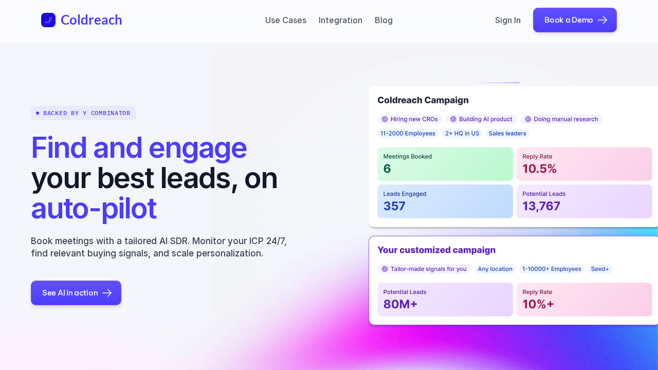 Coldreach screenshot