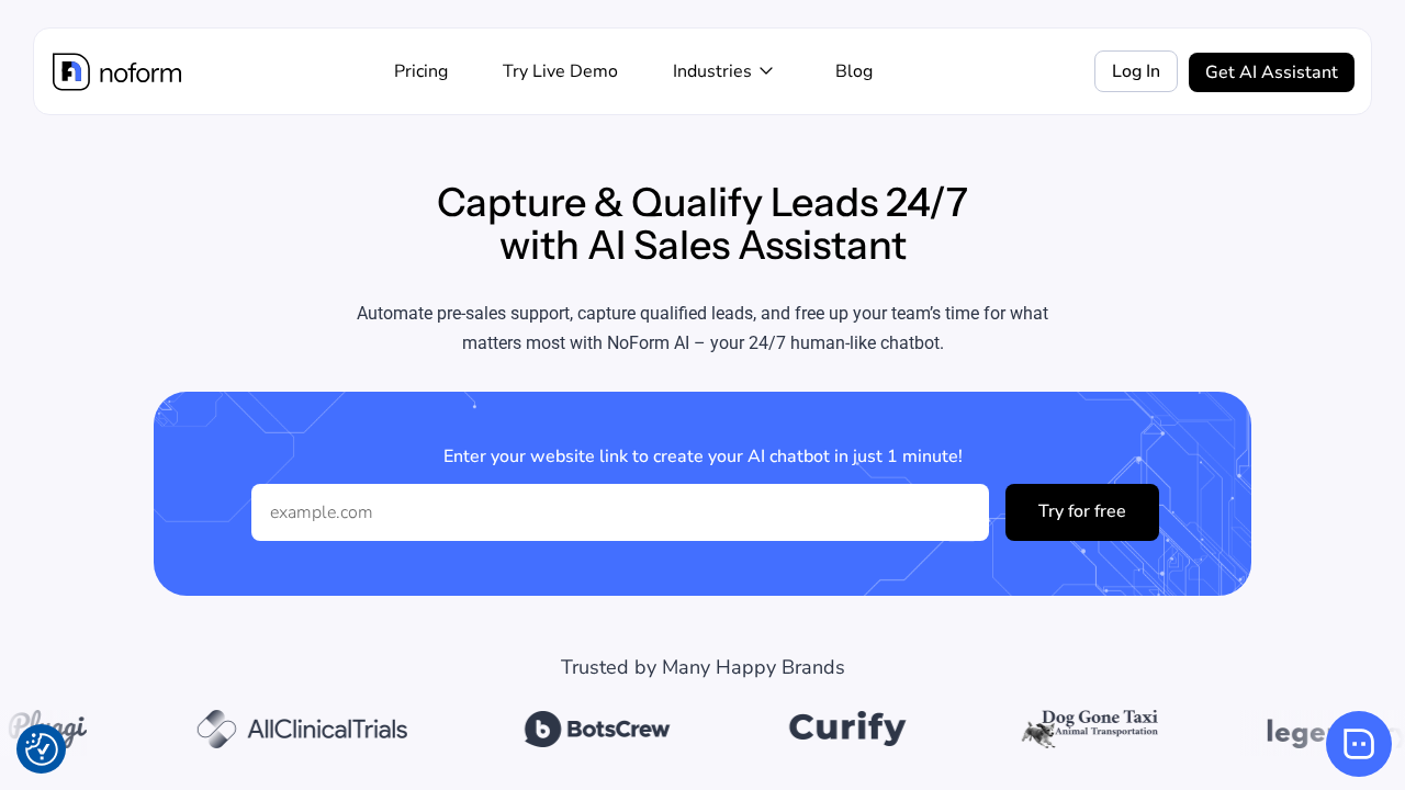 NoForm AI screenshot