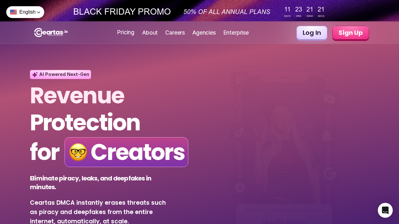 Ceartas DMCA screenshot