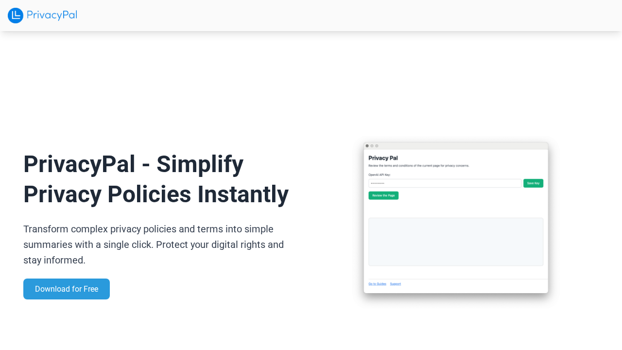 PrivacyPal screenshot