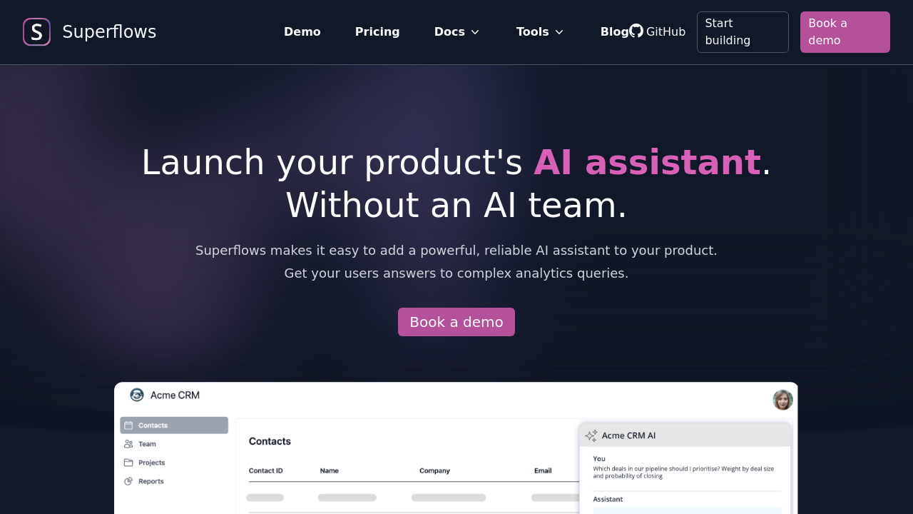Superflows screenshot