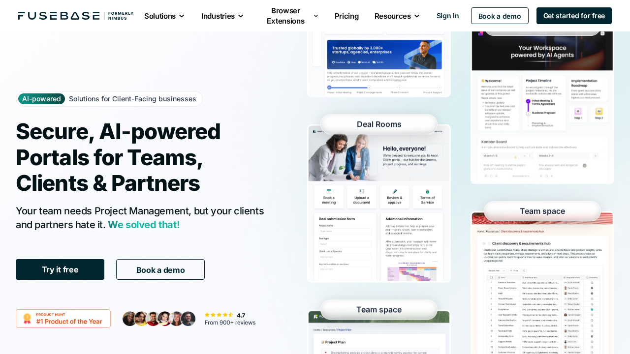 FuseBase AI screenshot