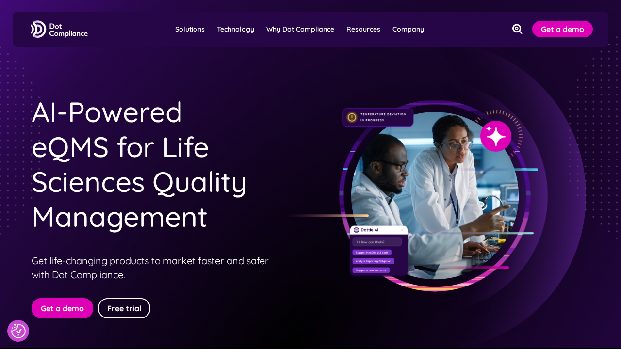 DOT Compliance screenshot