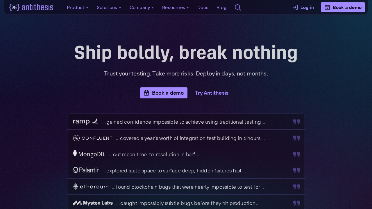 Antithesis screenshot