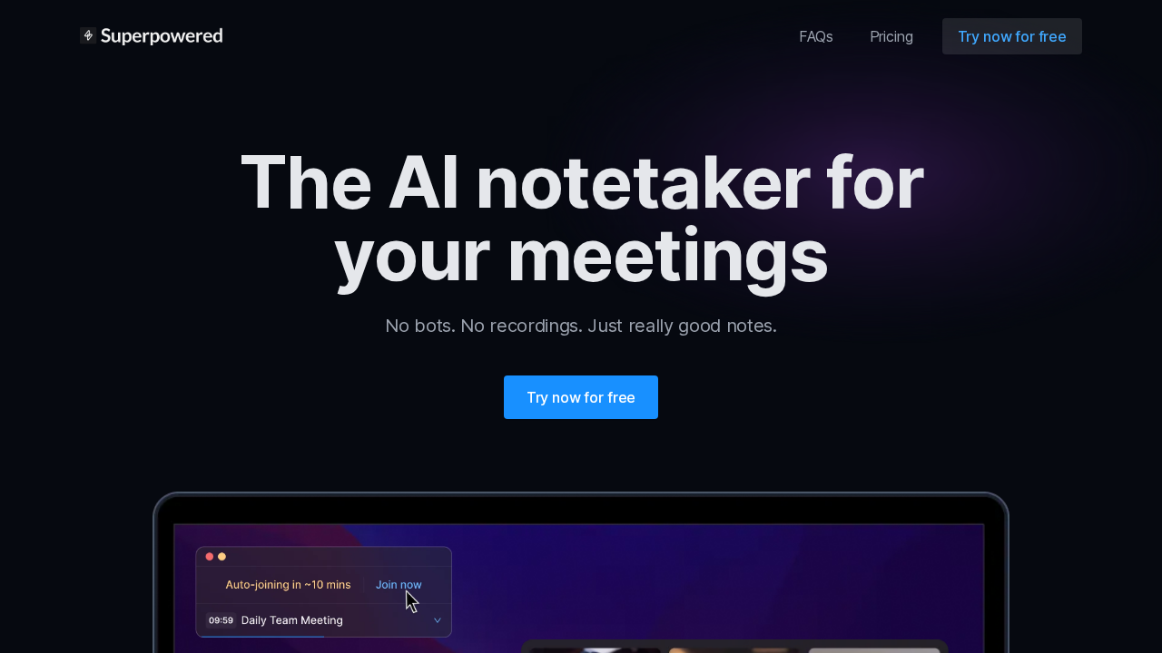 Superpowered screenshot