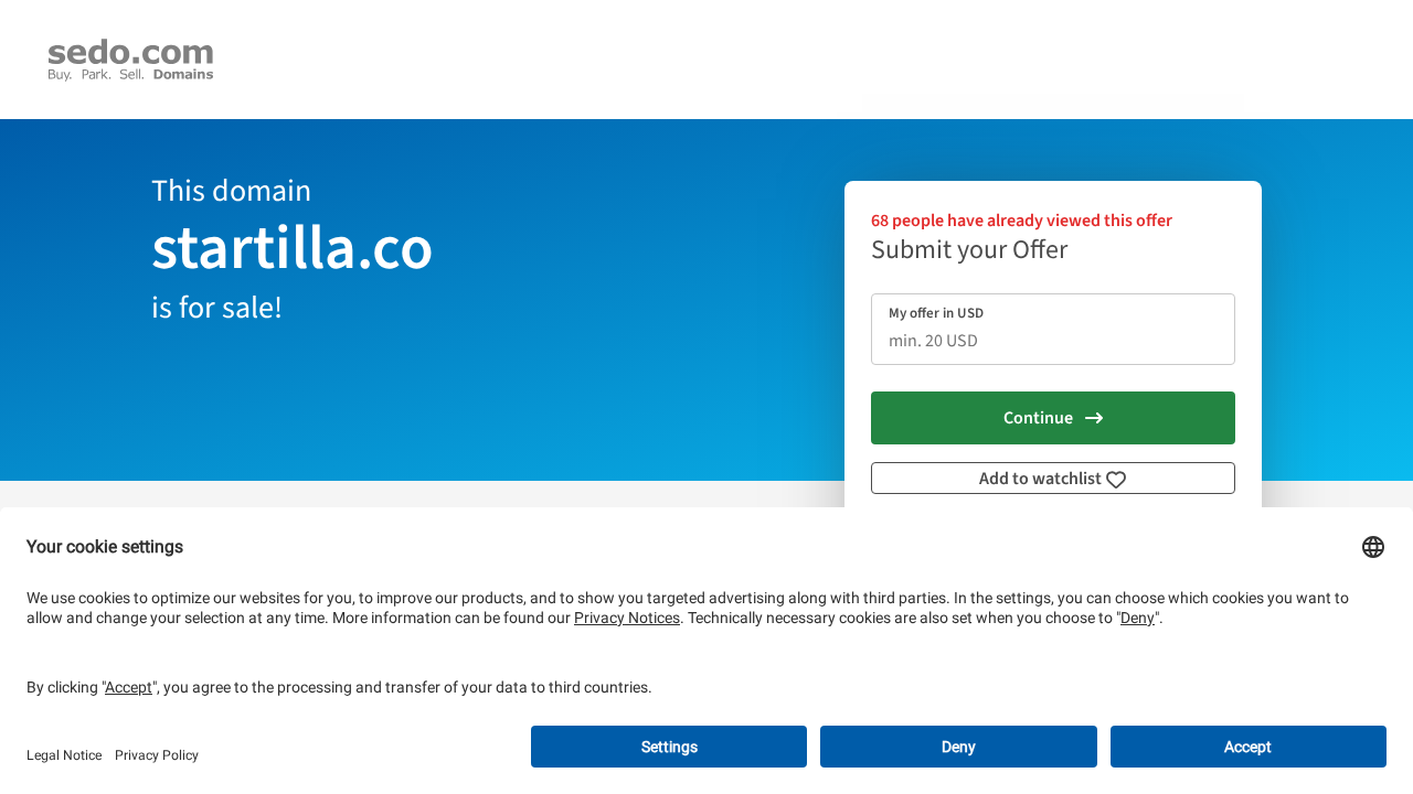 Startilla screenshot