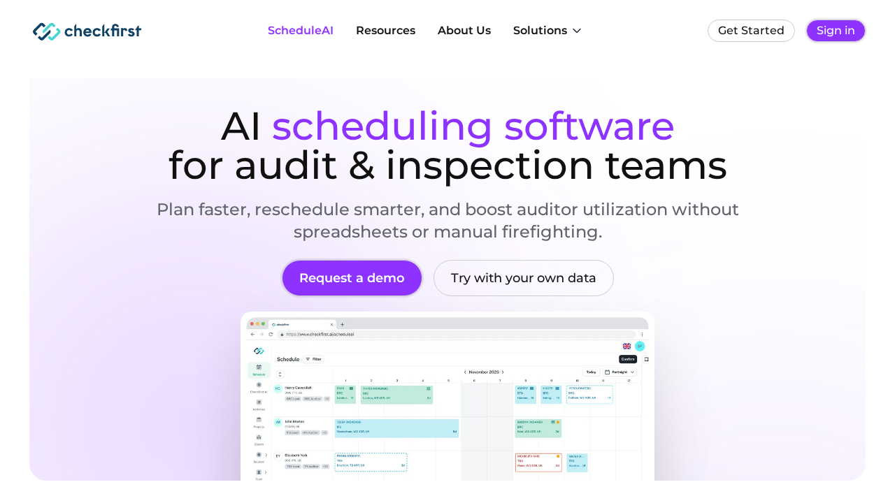 Checkfirst screenshot