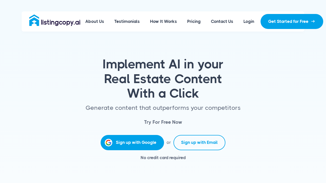 Listing Copy AI screenshot