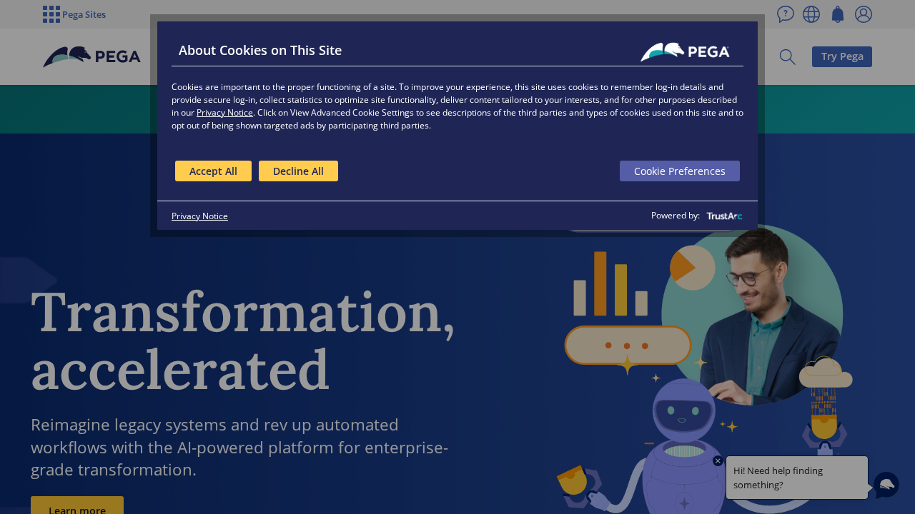 Pega Systems screenshot