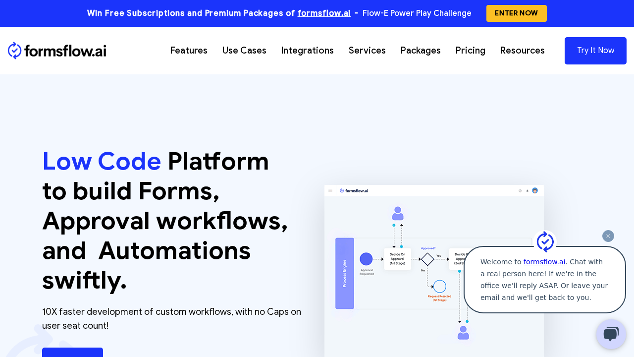 FormsFlow screenshot