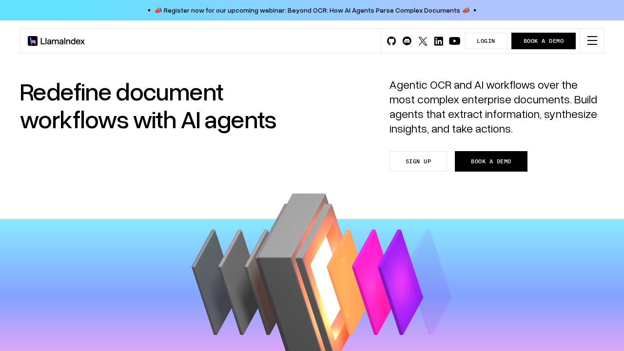 LlamaIndex screenshot