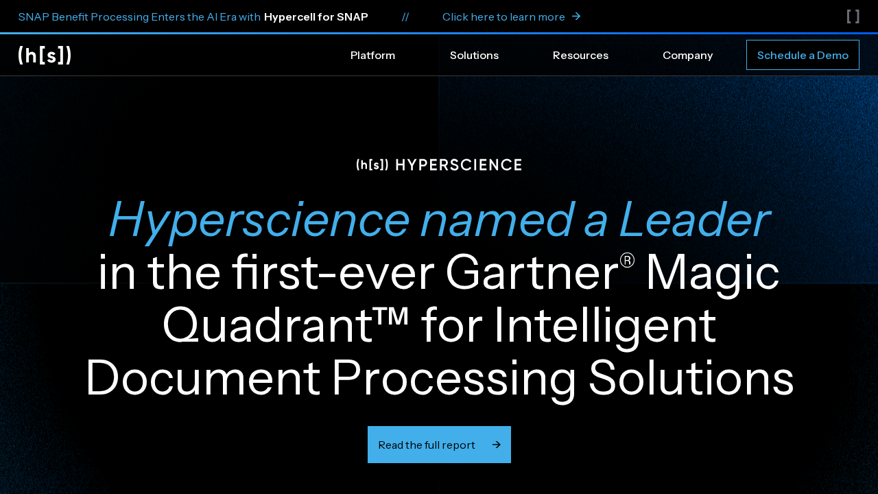 Hyperscience screenshot