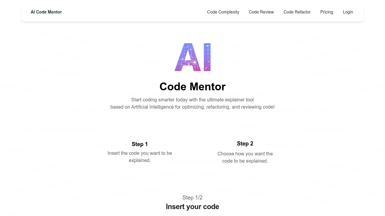 Code Mentor AI screenshot