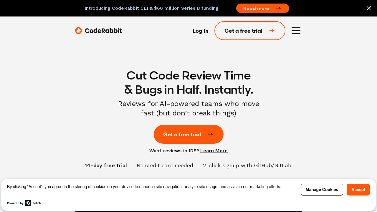Coderabbit.ai screenshot