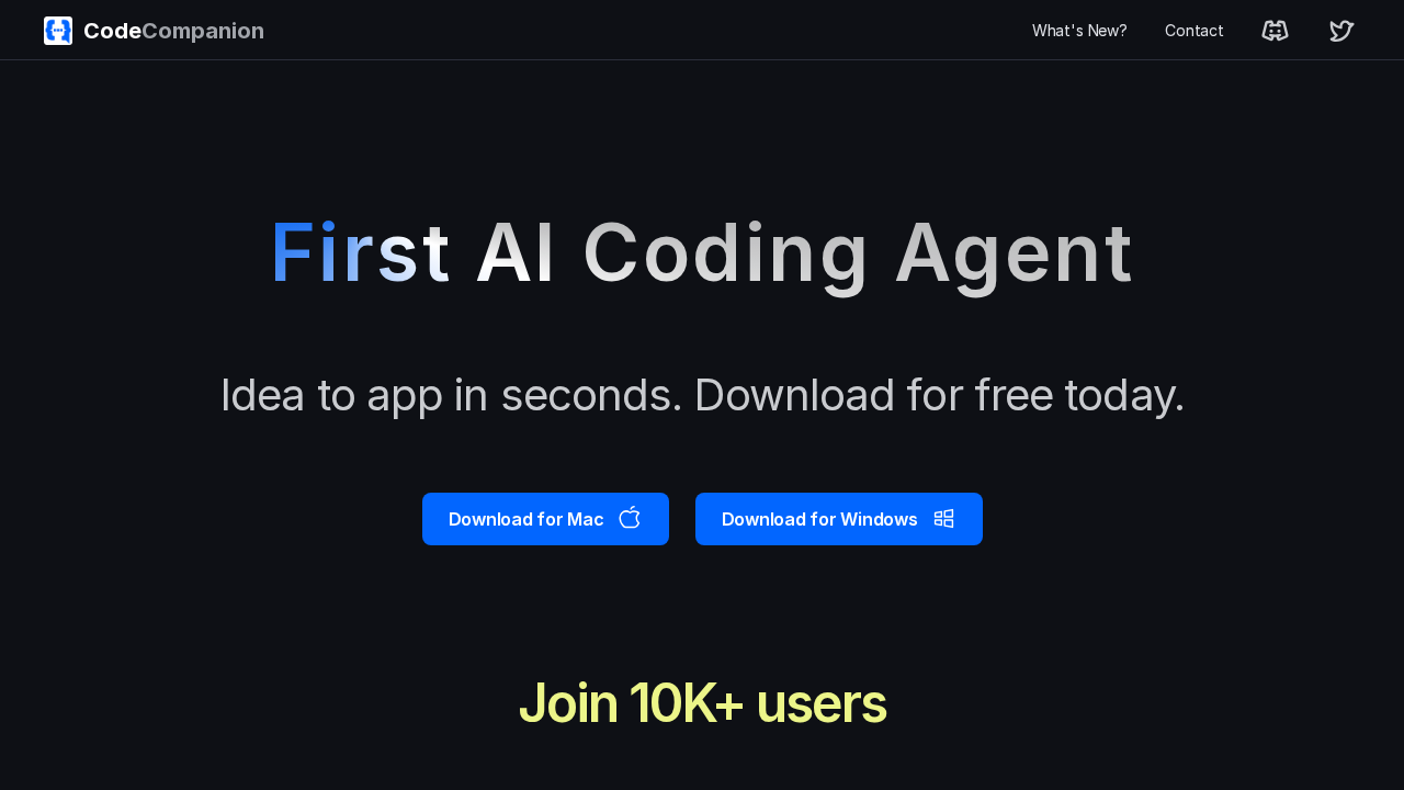 CodeCompanion screenshot