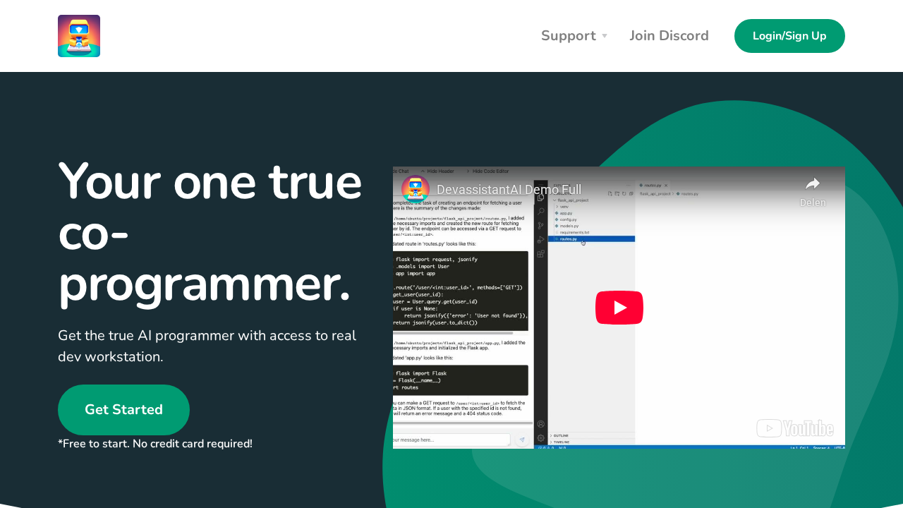 Devassistant.ai screenshot
