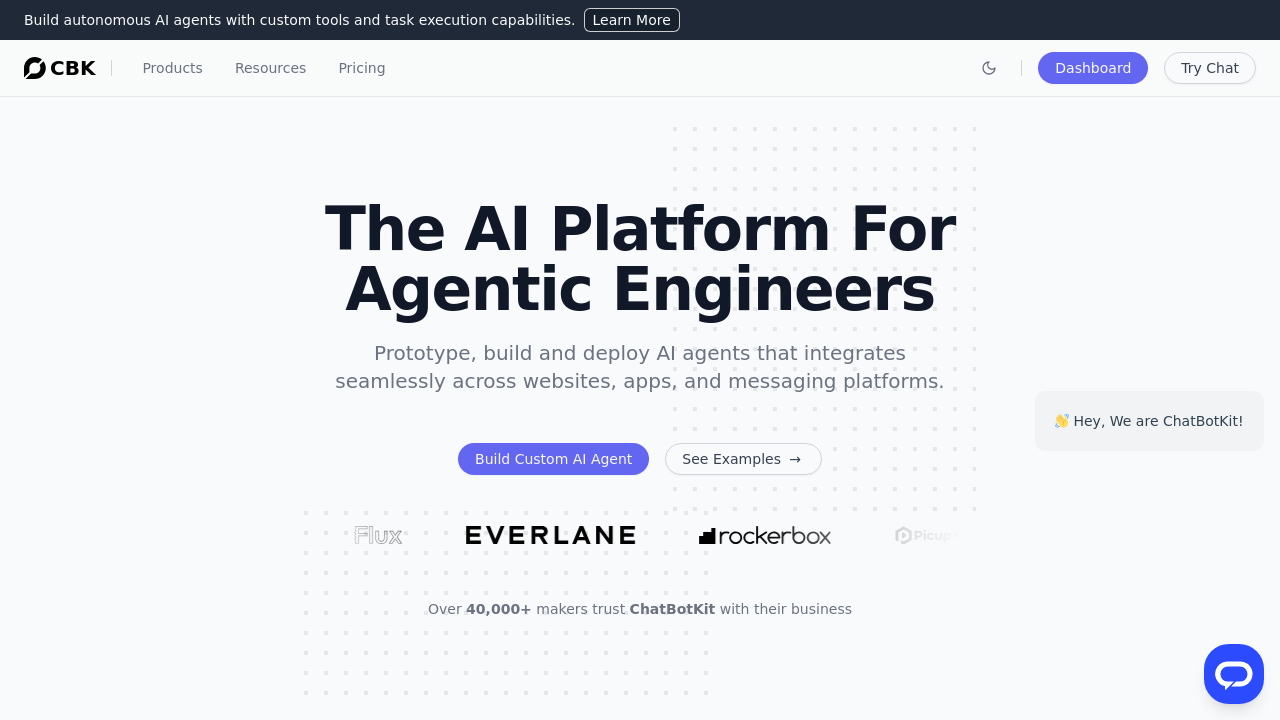 Chatbotkit screenshot