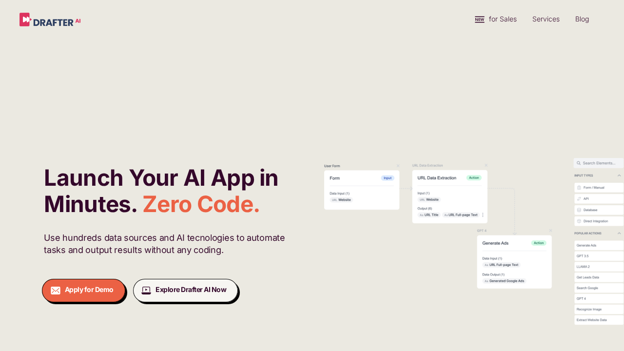 Drafter AI screenshot