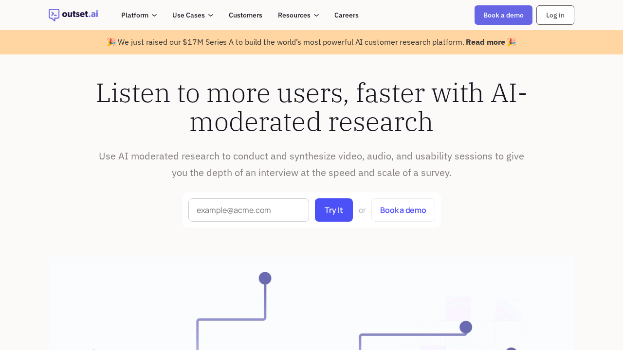 Outset.ai screenshot