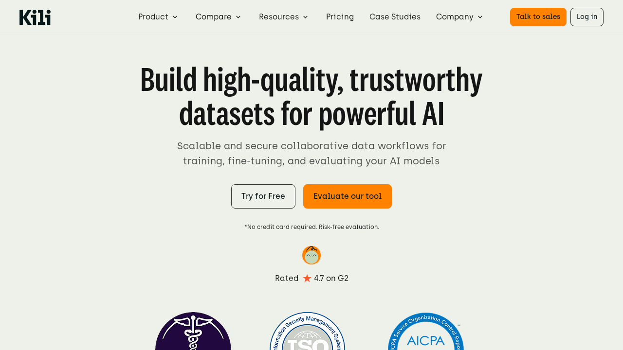 Kili Technology screenshot