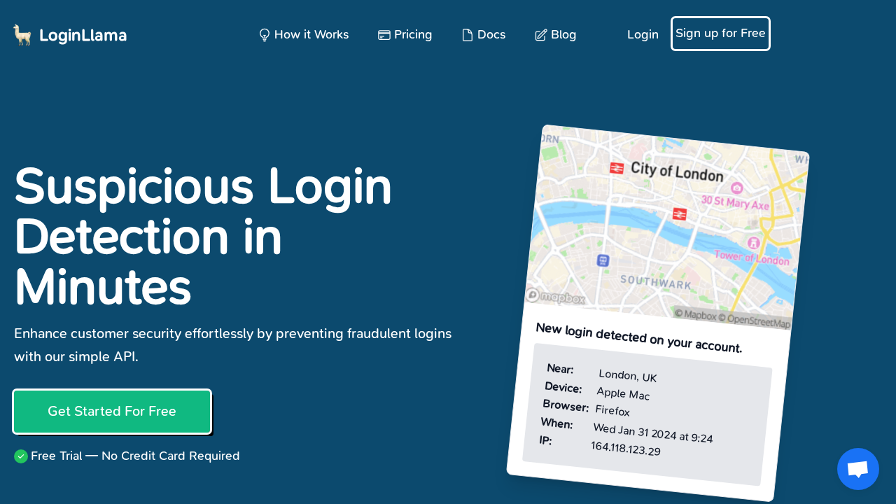 LoginLlama screenshot