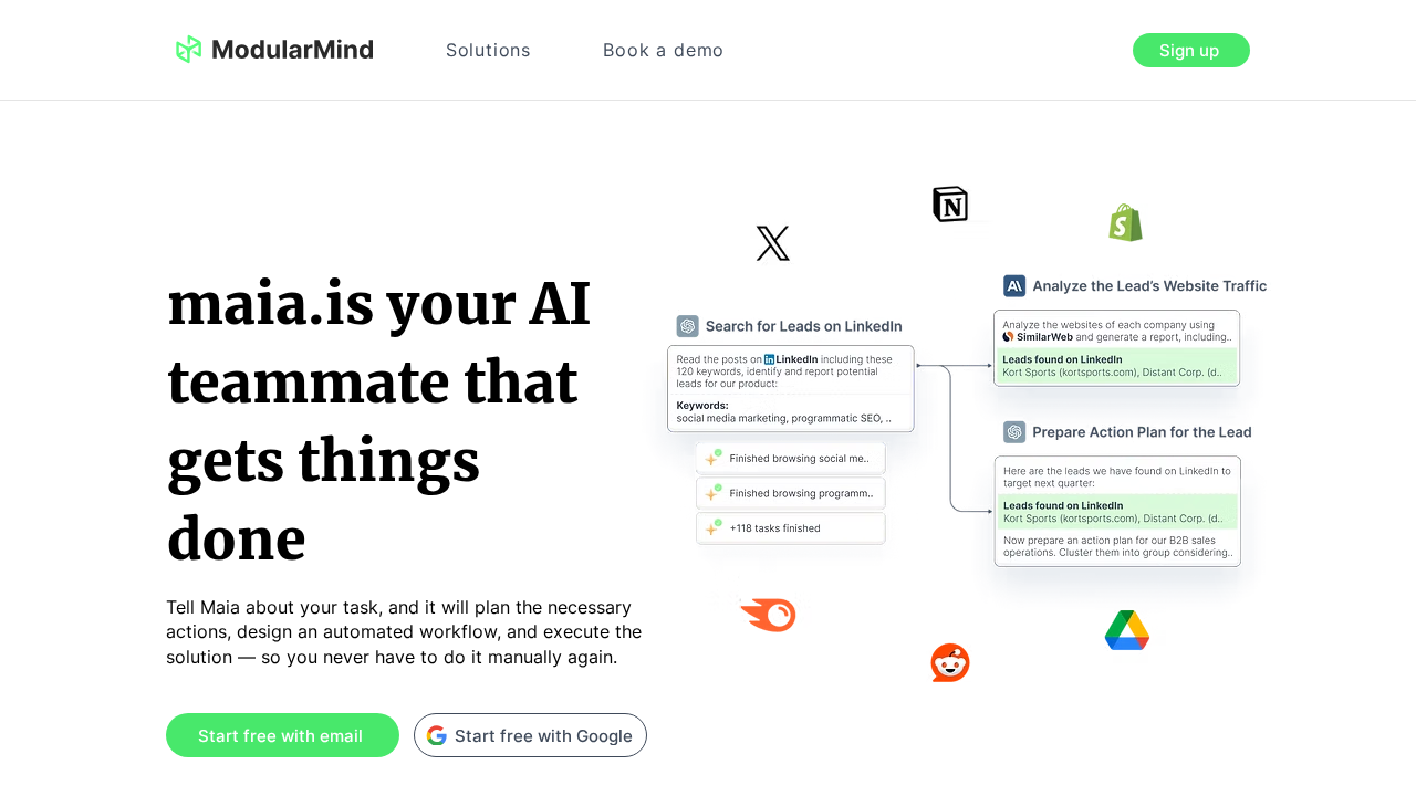 ModularMind screenshot