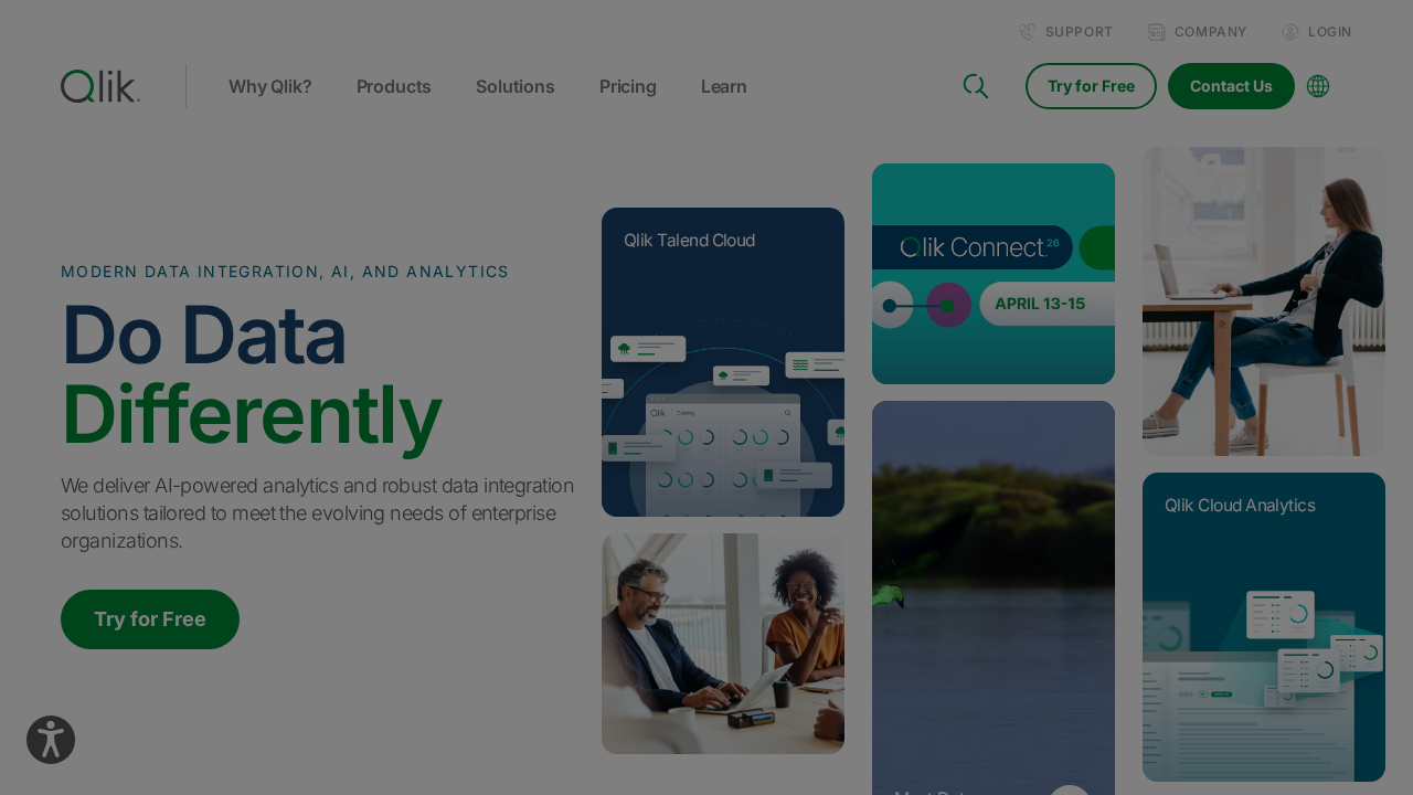 Qlik AutoML screenshot