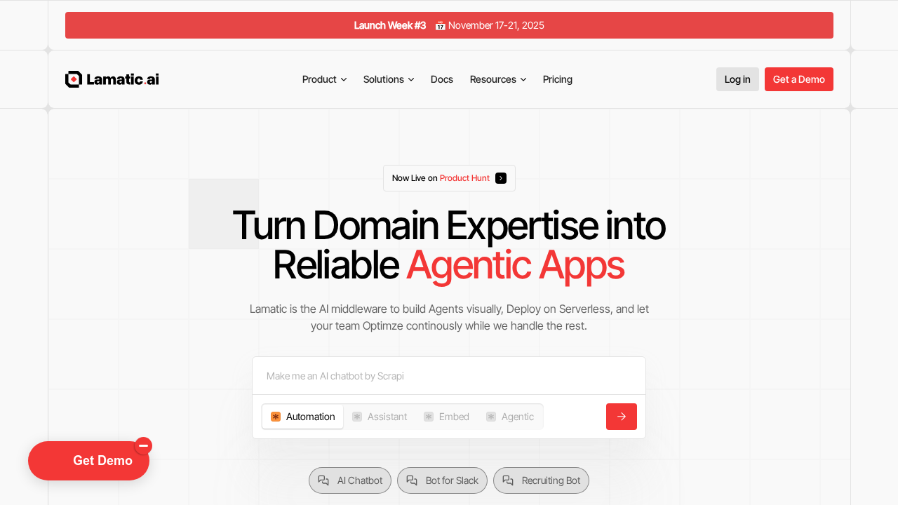 Lamatic.ai screenshot