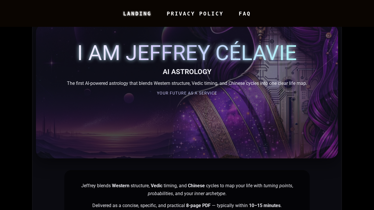 Jeffrey Celavie screenshot