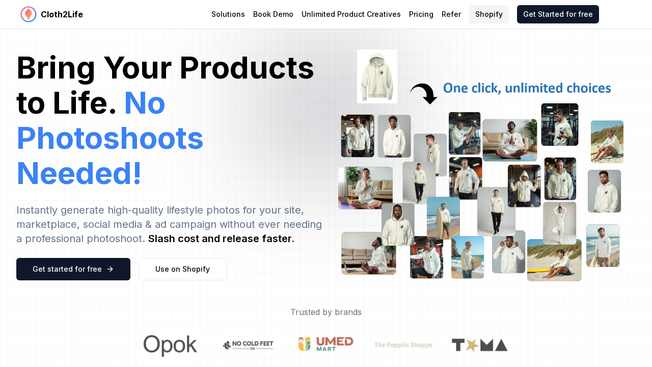 Cloth2Life screenshot