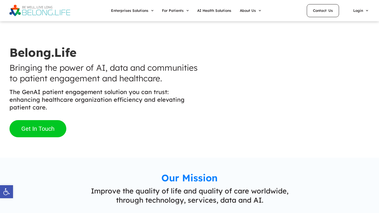 Belong AI screenshot