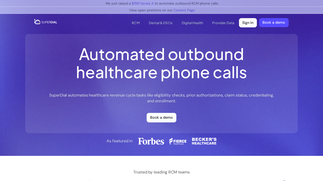 SuperDial screenshot