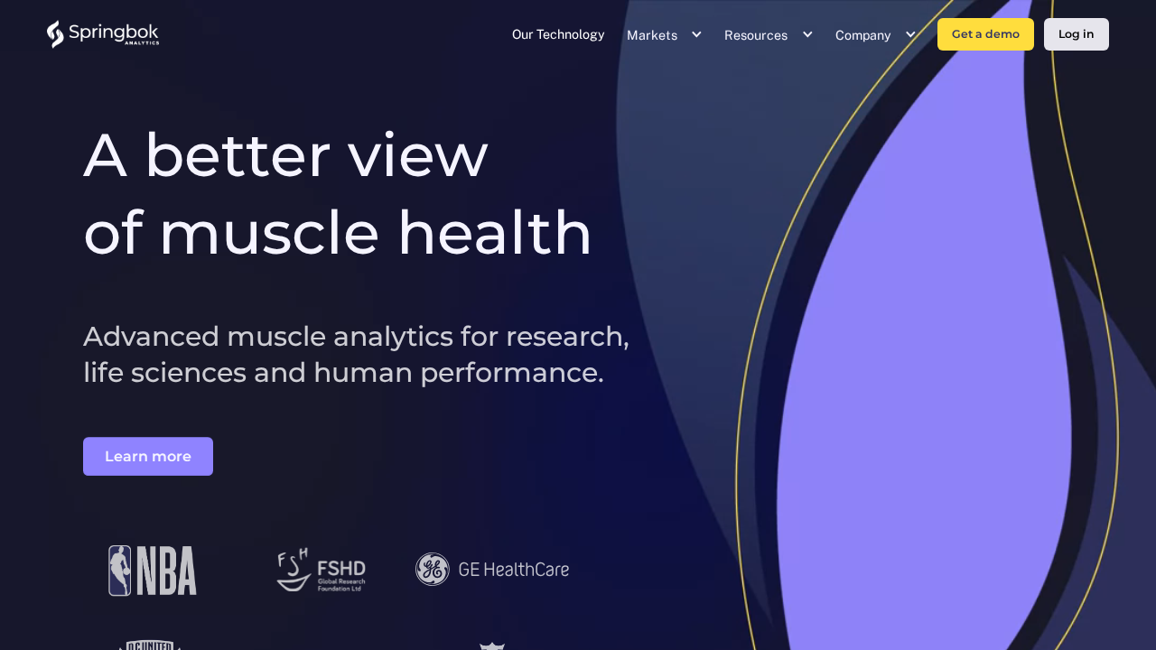 Springbok Analytics screenshot